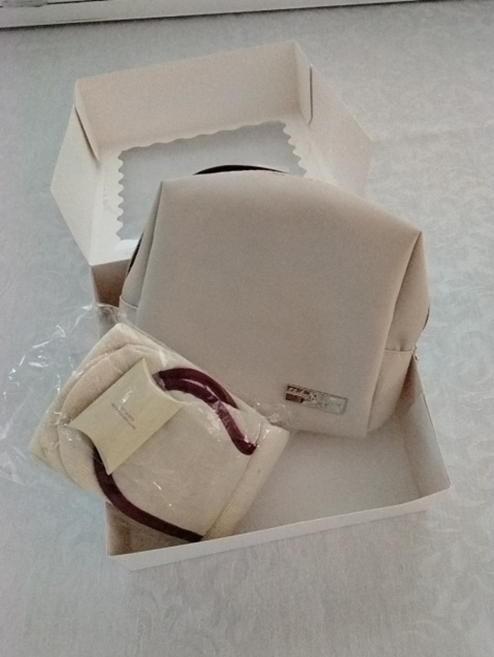 Vintage Salvatore Ferragamo Travel Kit Made For Alitalia